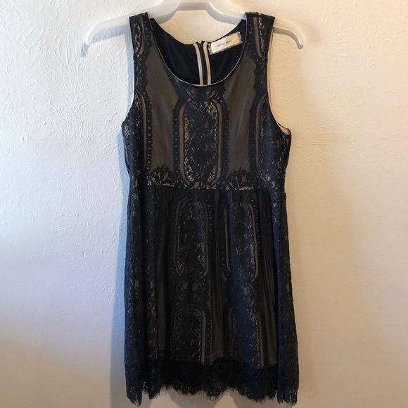 Black Lace Dress - Picture 1 of 4